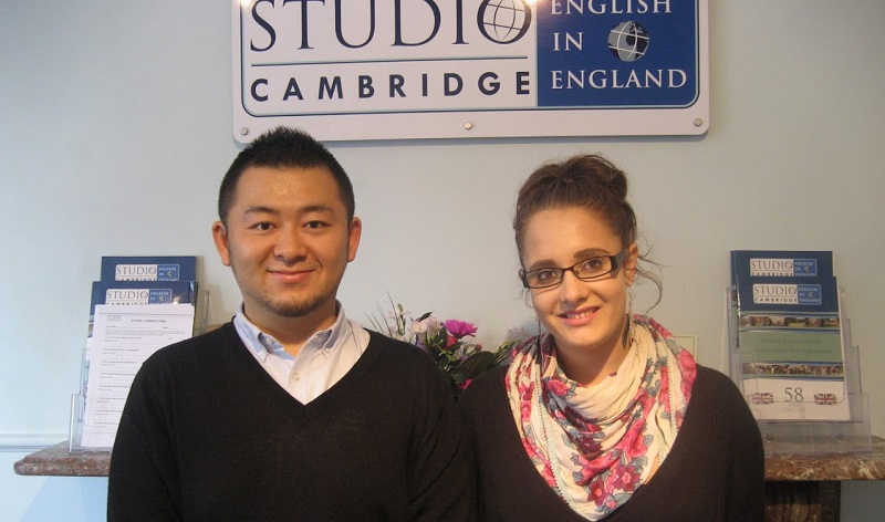 イギリス・ケンブリッジの Studio Cambridge にて